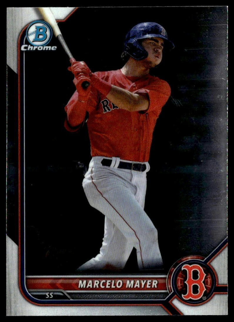 2022 Bowman Chrome Marcelo Mayer PROSPECT  #BCP-237 Red Sox