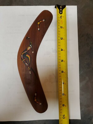 オーストラリア製ブーメラン Amazon | ブーメラン シャ－ク柄 オーストラリアお土産 アボリジニ A