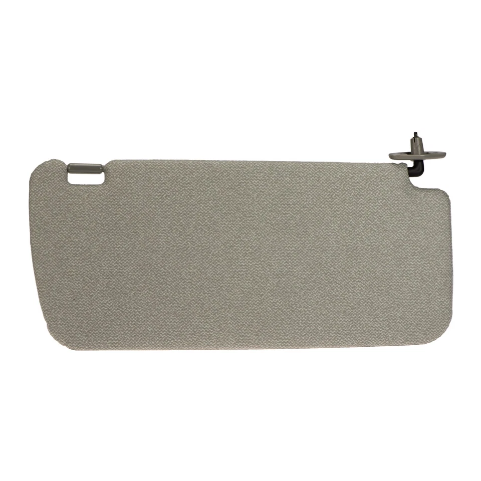 NUEVO OEM NISSAN 1987-1997 D21 CARROCERÍA DURA GRIS VINILO DELANTERO IZQUIERDO LADO CONDUCTOR PARASOL Foto 3 de 4