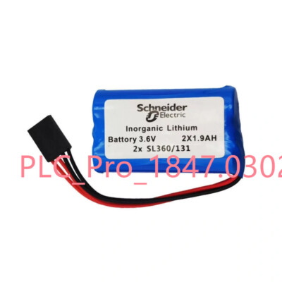 1PCS NEW for Schneider SL360/131 Tsx17 battery 2x 3.6V industrial PLC 2x1900mah 