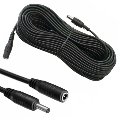 DC Netzteil Verlängerungskabel 5V 9V 12V für CCTV Kamera/DVR/PSU Kabel 2m bis 10m