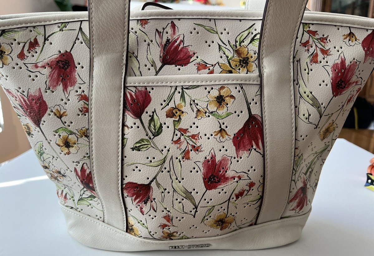 Max Studio Max Tote Bags for Women. Flowery Prints, Non Leather