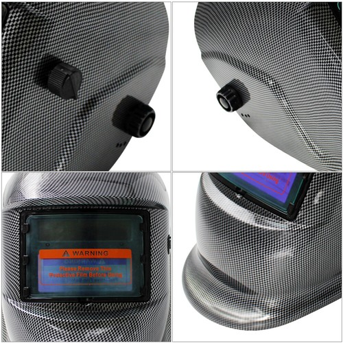 Multi Color Auto Darkening Welding Helmet Mask Grinding Function Solar Power - Picture 9 of 20