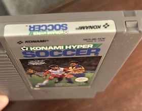 NES Nintendo Konami Hyper Soccer PAL Exclusivo