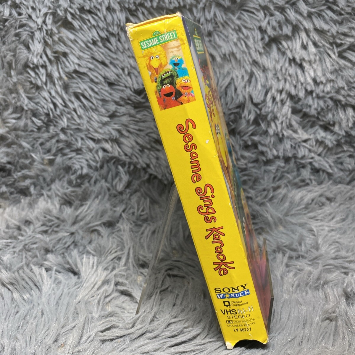 Sesame Street Sings Karaoke VHS 2003 Destiny Child Elmo Big Bird