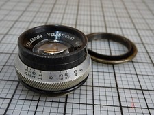 VELOSTIGMAT 3 1/2 FOCUS WOLLENSAK F4.5 ENLARGING LENS w/ Retainer/Mount Ring