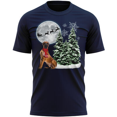 Great Dane Christmas T shirt Vintage Shirt Dog Walking Him Pet Retro Tee Mens