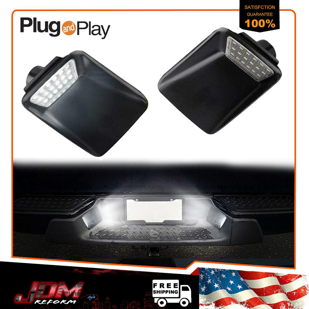 18LED White License Plate Light Lamp For Chevrolet Colorado GMC - Foto 5
