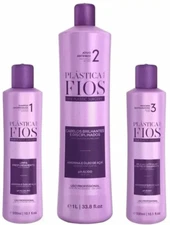 Cadiveu Plastica dos Fios Straightener Brazilian Keratin Hair Treatment 3 Steps