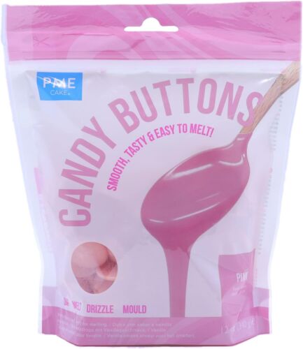 PME Candy Buttons Pink 340 g - Picture 1 of 7