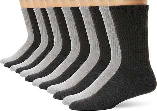 Polyester Half Cushion Crew Socks 