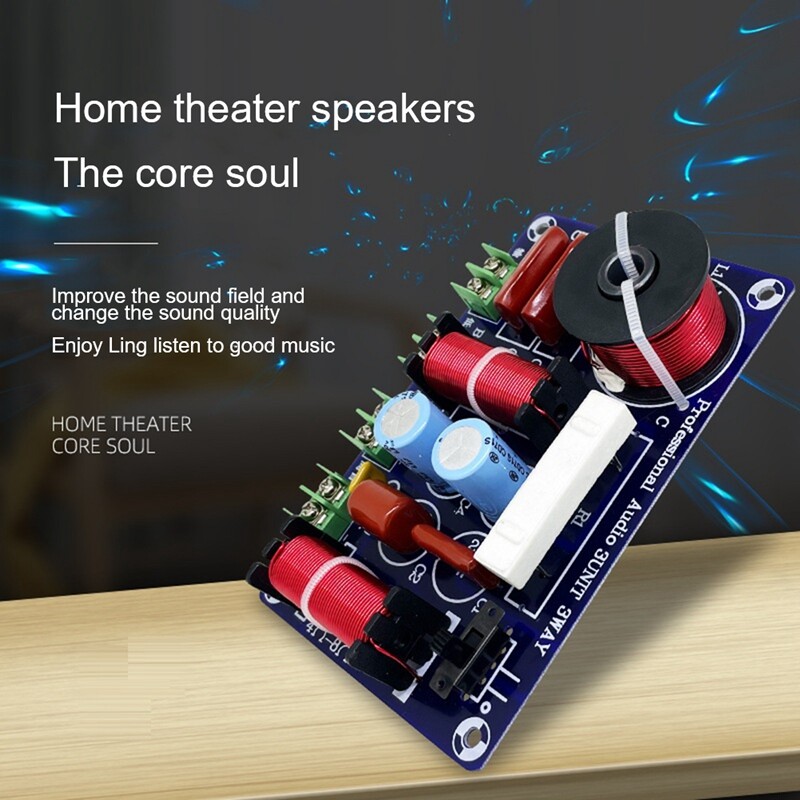 3 Way Frequency Divider HiFi Crossover Home Theater High Middle and