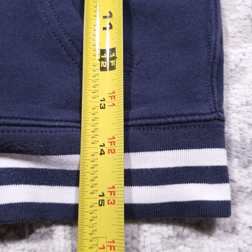 Polo Ralph Lauren Hoodie Jacket Boys Sz 5 Logo 67 Full Zip Sewn Red Blue Sport - Picture 12 of 12