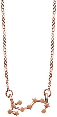 ''Scorpio'' Zodiac Sign Astrology Pendant Necklace 925 Sterling Silver
