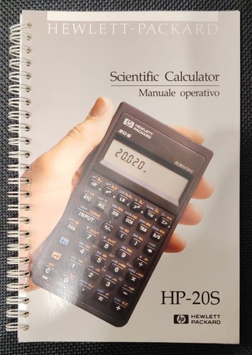 Calcolatrice HP 20S Scientific - Hewlett Packard - Con manuale operativo - Photo 4/5