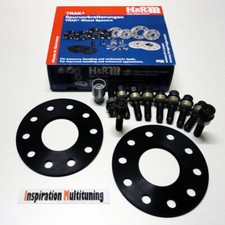 H&R ABE Spurverbreiterung sw für Porsche Boxster 981 10=2x5mm B957161-05 Spacer
