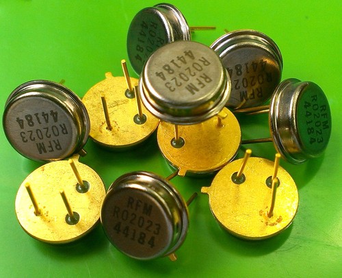 1 Stück SAW Resonator 433.97 MHz RF Monolithics case TO39 low profile (M1500) - Picture 2 of 4
