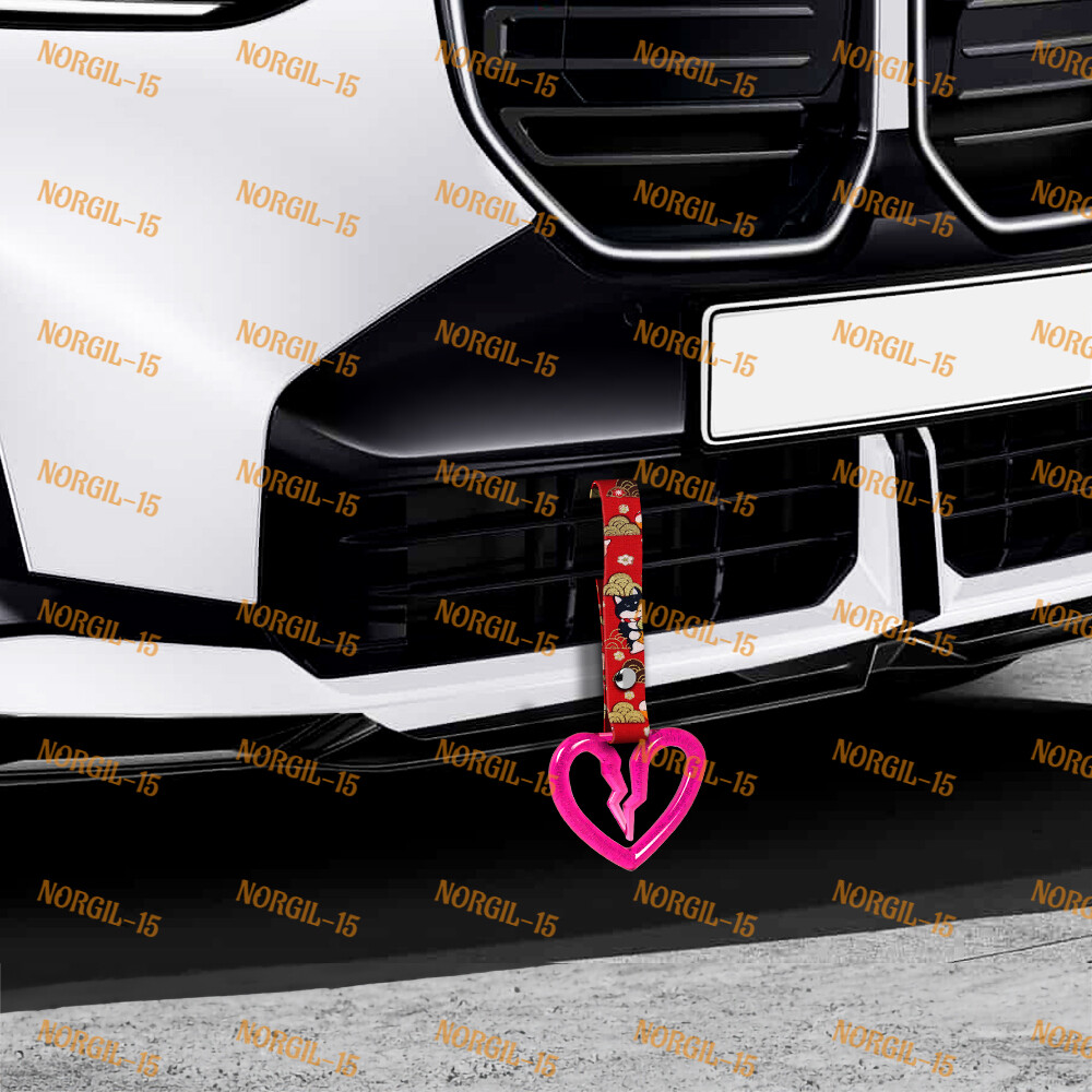 ストラップ Miharu 2x Orange Sakura Shaped Japanese Subway Train Bus Handle