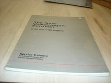 Vw The New Volkswagen Vr-6 Engine Service Training Manual Oem