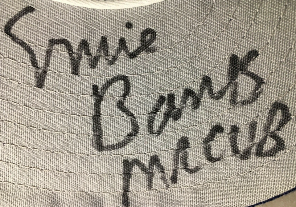 Ernie Banks Autograph MR CUB Fitted Chicago Cubs Cap New Era 59FIFTY Size 7 1/4 - Image 4 of 4