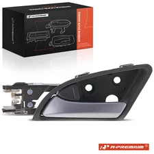 A-Premium Silver & Brown Interior Door Handle Front / Rear Left for Honda Accord