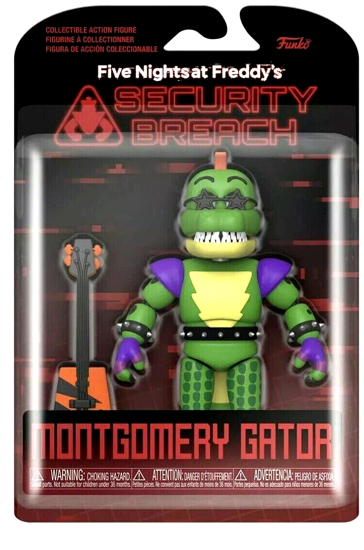 Funko Five Nights at Freddy's Security Breach Montgomery Gator