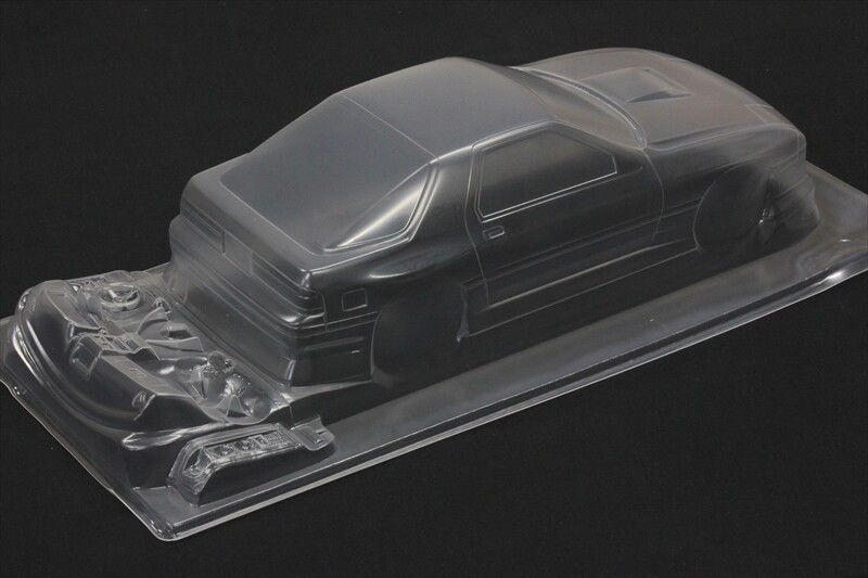 RC 1/10 Mazda RX-7 FC3S BLS BN Sports official Clear Body Set