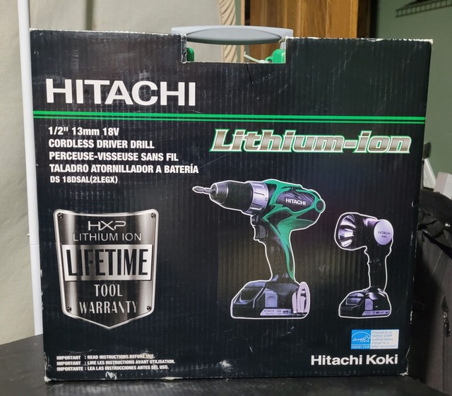 Hitachi DS18DSAL Tool Only 18v 1/2 