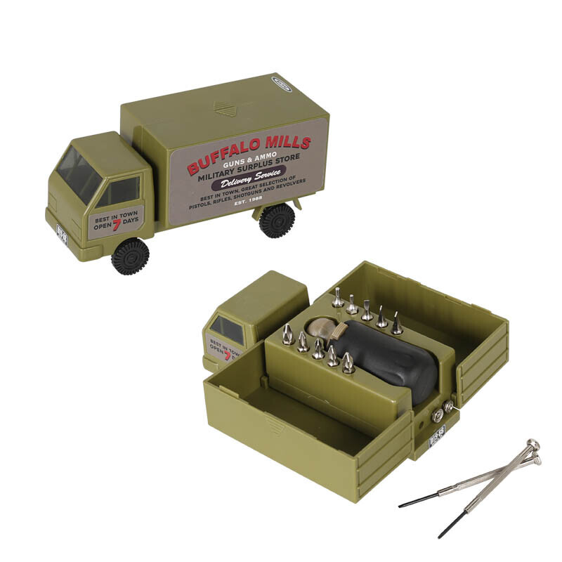 米軍 ツールボックス  アメリカ ミリタリー 工具箱 dulton リペアキット Dulton TOOL KIT - SCREWDRIVER TOOL BOX, BIT,GRIP, JAPAN,TRUCK