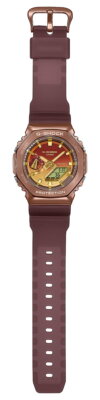 未使用 CASIO G-SHOCK GM-2100CL-5AJF CASIO G-SHOCK GM-2100CL-5AJF Brown Vintage Color Limited Men's