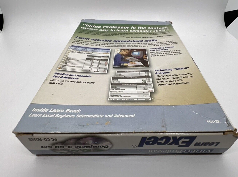 Video Professor Learn Excel 3-CD Set [PC CD-ROM] - Image 3 of 4