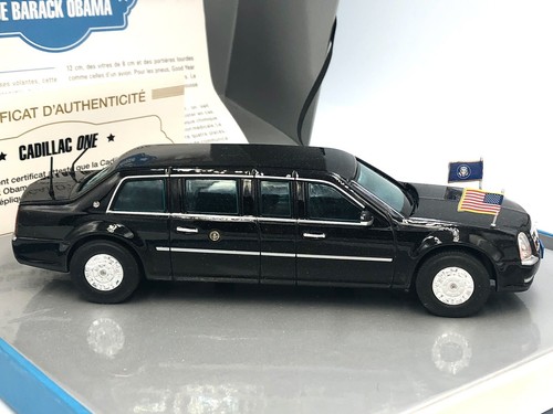 Ixo Atlas Luxury : voiture car Cadillac One. Limousine Obama 2009. Coffret. 1/43 - Foto 4 di 9