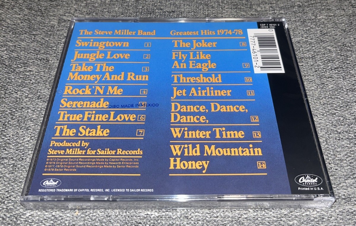 Greatest Hits: 1974-78 by Steve Miller Band (New CD)⭐️Buy Any 3 