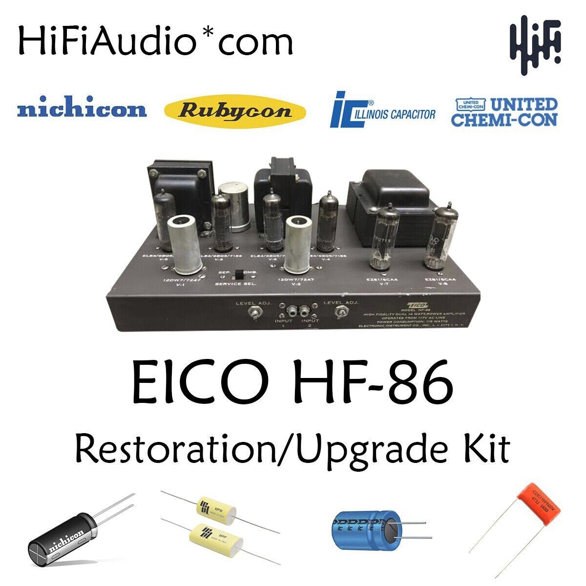 Eico HF-86 vintage audio equipment - eBay listing photo 3