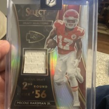 Panini 2019 Select Mecole Hardman Jr. Chiefs Draft Selections Patch DS-12