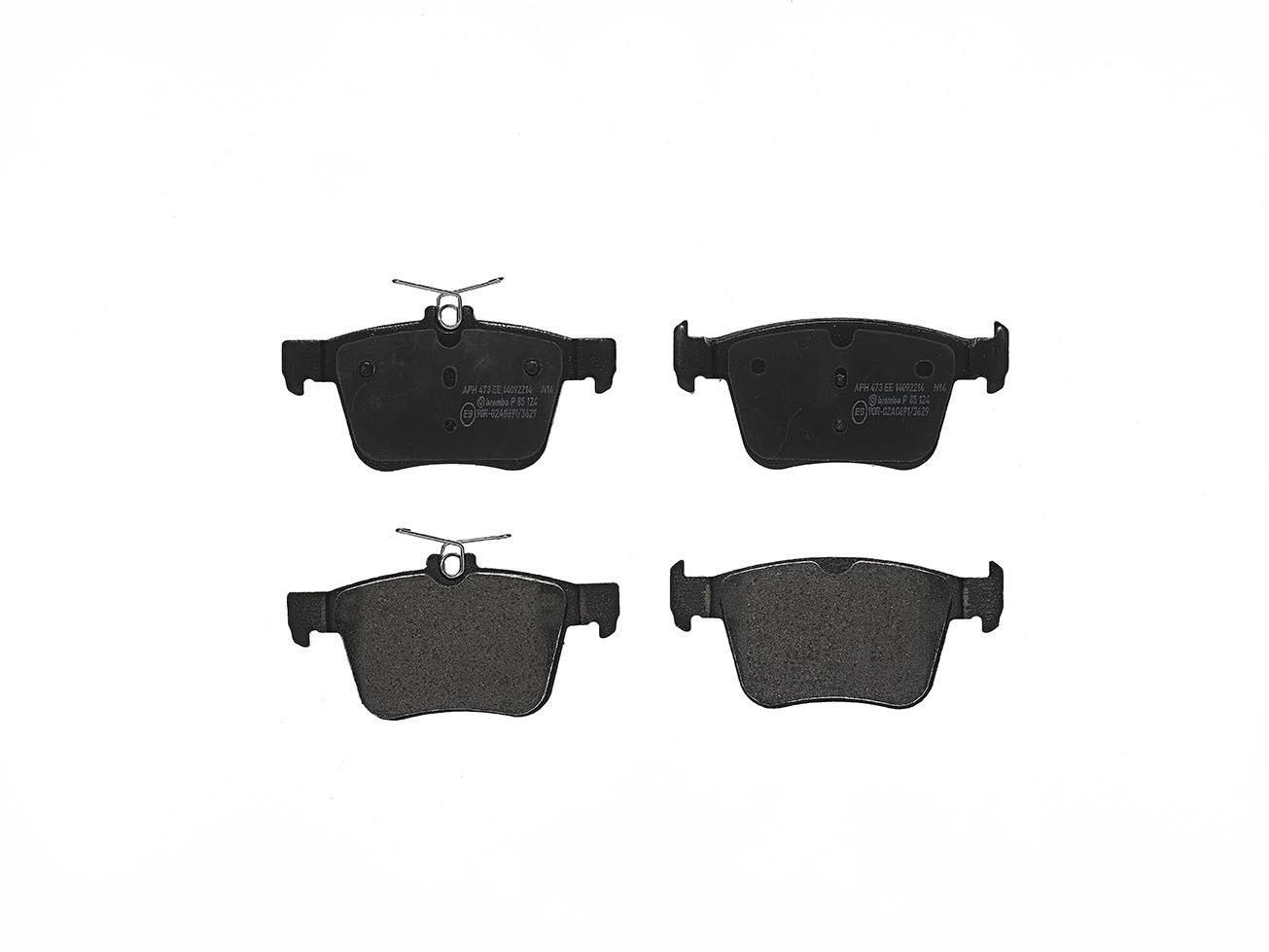 Brake Pads Set fits SEAT ATECA KH7 1.0 Rear 2020 on DLAA Brembo 3Q0698451 New - Image 47