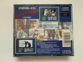 Night Trap Sega Mega CD - UK PAL VGC CIB - High Quality Packing - Tracked