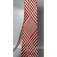 Polo by Ralph Lauren Burgundy Mock Plaid Tie 100% Silk Made in USA