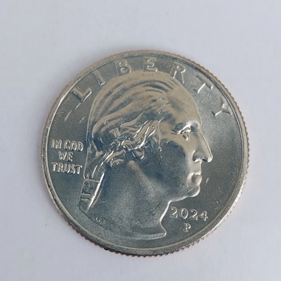 USA.2024, GEORGE WASHINGTON, QUARTER DOLLAR-P. 🇺🇸🗽 - Image 2 of 4