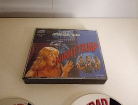 SEGA MEGA CD NIGHT TRAP WITH MANUAL