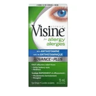 Visine Antihistamine Advance Allergy Eye Drops 15ml Duty Free We pay the tariff