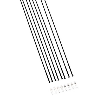DT Swiss Speichenkit ARC1400 DI 80W DB ab MY 22, VR + HR, schwarz