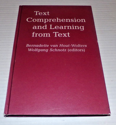 Text Comprehension And Learning by Wolfgang Schnotz (English) Hardcover Book
