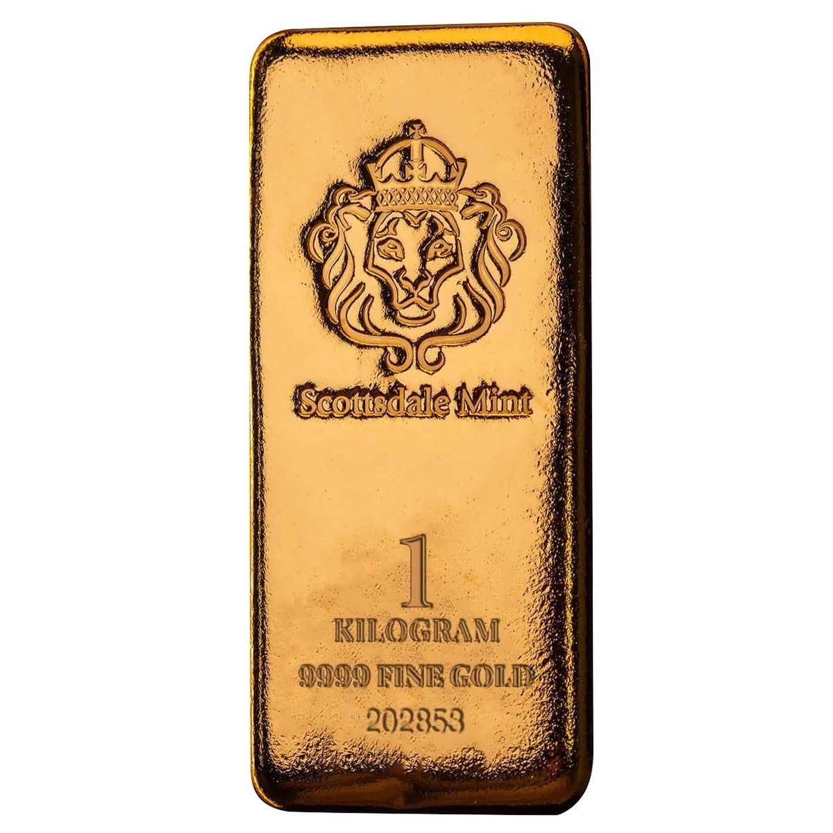 1 Kilo .9999 Gold Bar by Scottsdale Mint 32.1507 Troy oz Gold