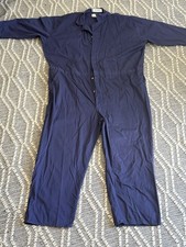 Universal Overall Co. Navy Blue coveralls Size 64SH. 69 Shoulder To Hem READ