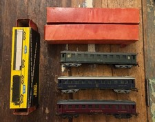 3 Stück Märklin Personenwagen Schlafwagen Mitropa H0 Spur DDR