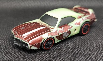 1969 Mattel Sizzlers Hot Wheels Redline Pontiac Firebird Trans Am Brown UNGETESTET