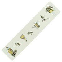TischläUfer Mediterran Tischdecke 27X120 Sandner Oliven Gobelin Sommer Provence
