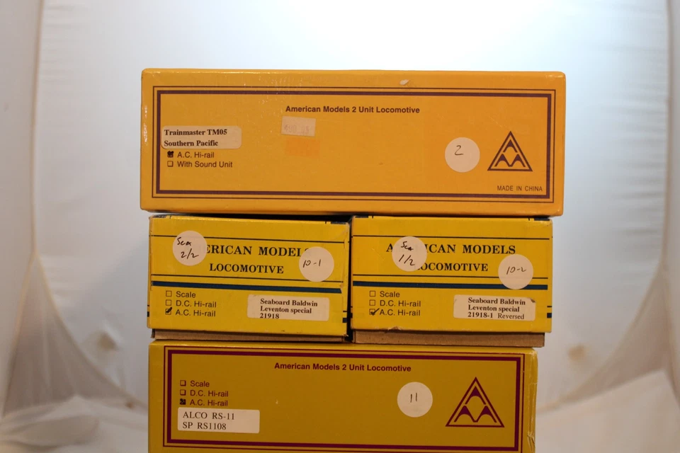 S Scale - American Models - 2 Unit Locomotive - Your Choice - Image 3 of 4