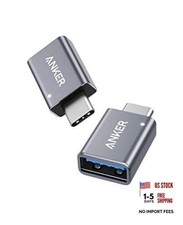 USB C Adapter 2 Pack , USB C to USB Adapter High-Speed Data Transfer